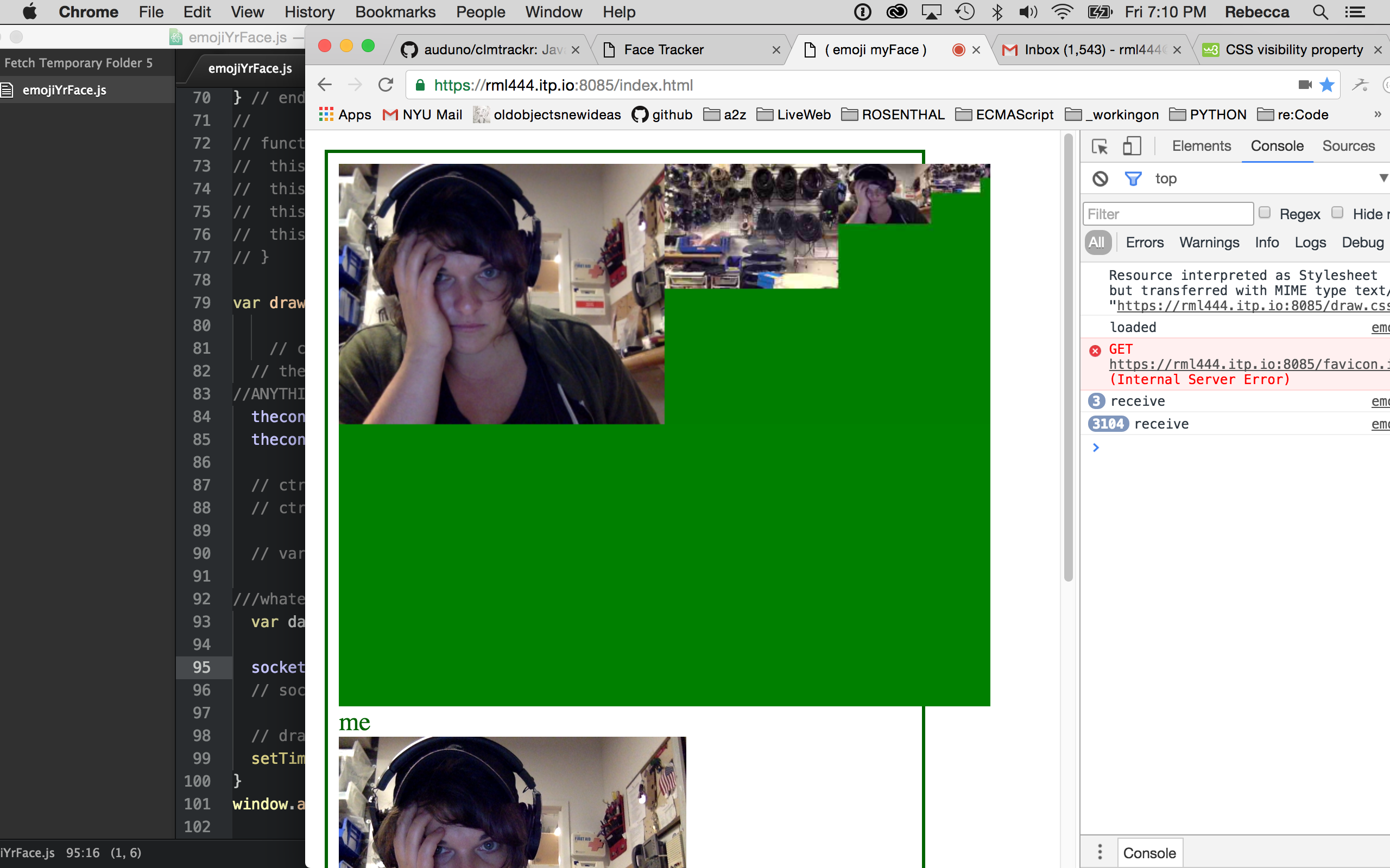 green screen. the struggle is REAL.